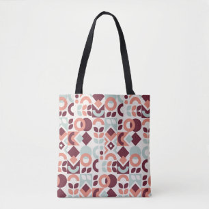 Scandinavian pattern design. Simple modern retro b Tote Bag