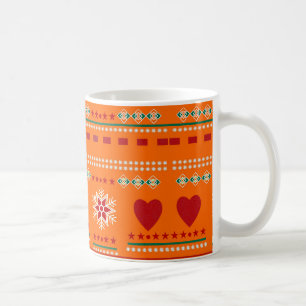 Scandinavian Pattern, nordic style Coffee Mug