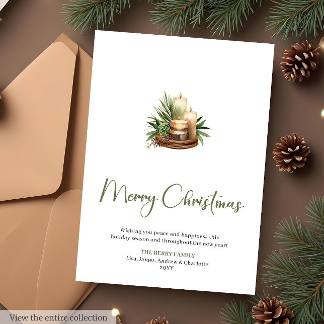 Scandinavian Pine Wreath Printable Christmas Card (Scandinavian Pine Wreath Printable Christmas Greeting Card

)