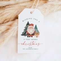 Scandinavian Santa Christmas Tree Holiday