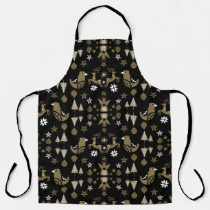 Scandinavian Seasonal Luxury Decor Apron