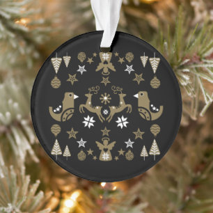 Scandinavian Seasonal Luxury Decor Ornament