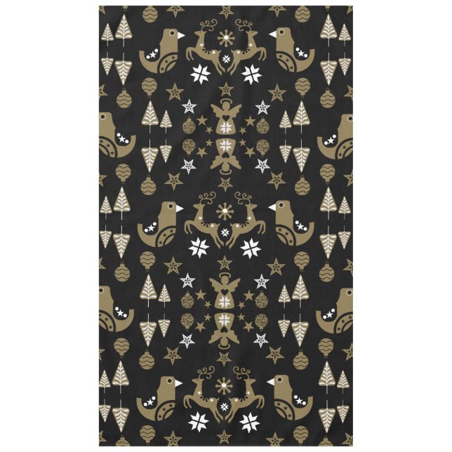 Scandinavian Seasonal Luxury Decor Tablecloth (Front)