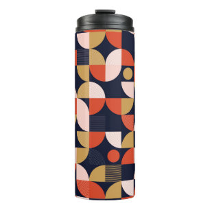 Scandinavian Simple Shapes Geometry Artwork Poster Thermal Tumbler