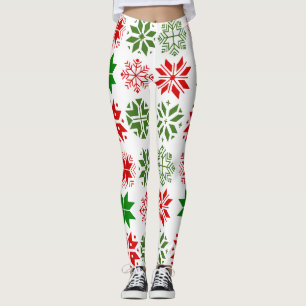 Scandinavian Snowflakes Leggings
