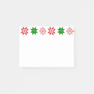 Scandinavian Snowflakes Post-it Notes