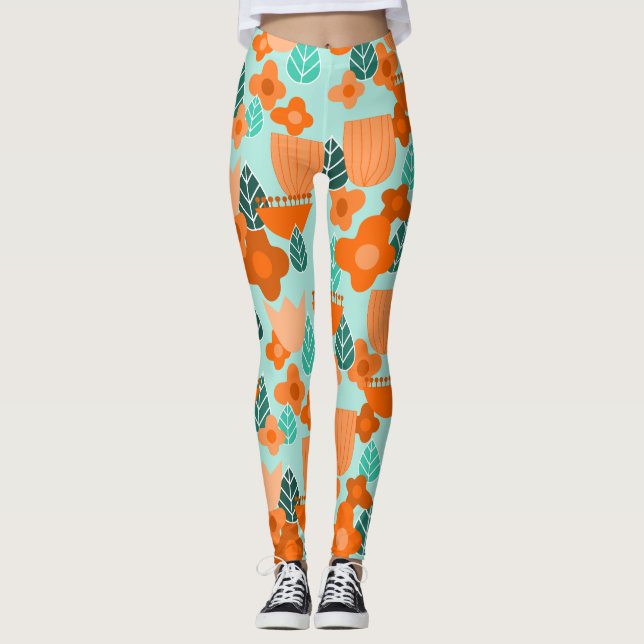 Scandinavian Spring Leggings (Front)