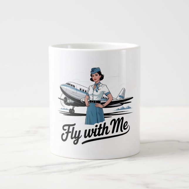 Scandinavian stewardess Specialty Mug (Front)