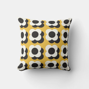 Scandinavian style, floral vintage pattern cushion