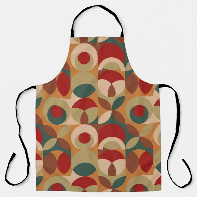 Scandinavian Style Geometry Minimal Artwork Apron (Front)