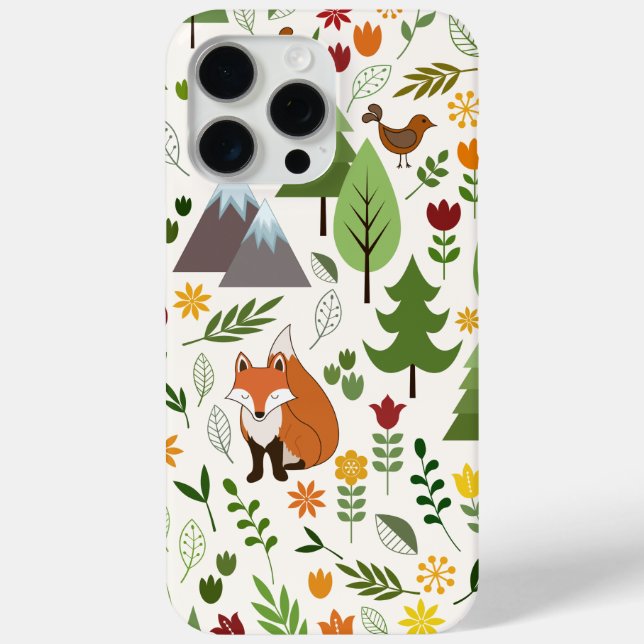 Scandinavian Style Illustrations on Crm Lg Pattern Case-Mate iPhone Case (Back)