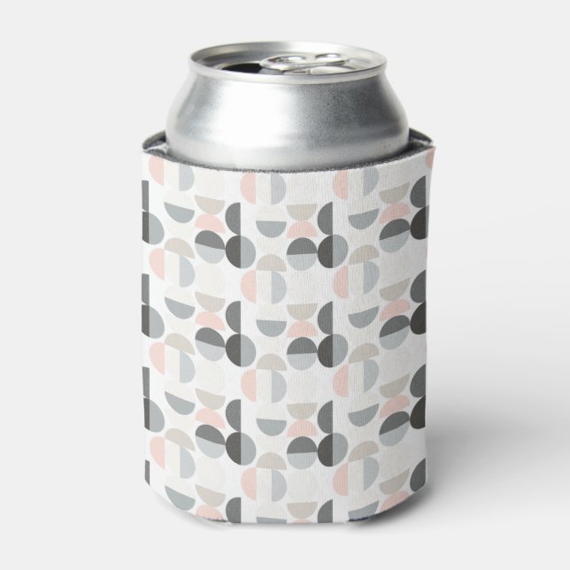 Scandinavian Style Semi-Circle Pattern Can Cooler (Can Front)