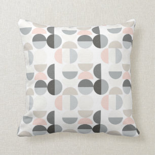 Scandinavian Style Semi-Circle Pattern Cushion