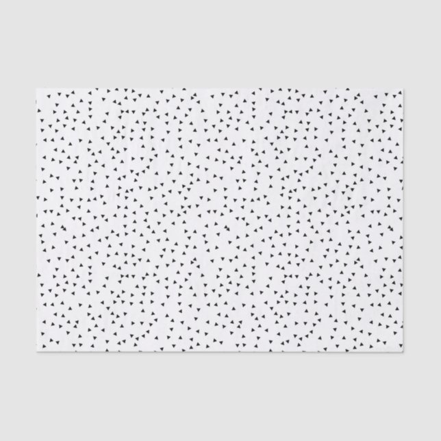 Scandinavian Style Triangle Pattern Tissue Paper (Front)
