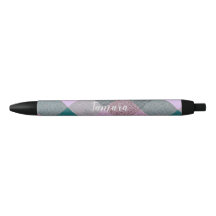 Scandinavian Teal Pink Personalised Custom