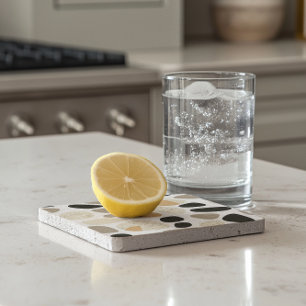 Scandinavian Terrazzo Stone Coaster