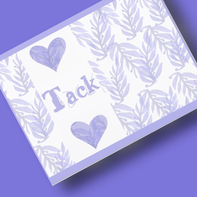 Scandinavian Thank You Card (Creator Uploaded)