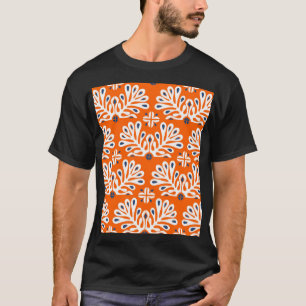 Scandinavian Tradition: Ethnic Floral Mosaic. T-Shirt