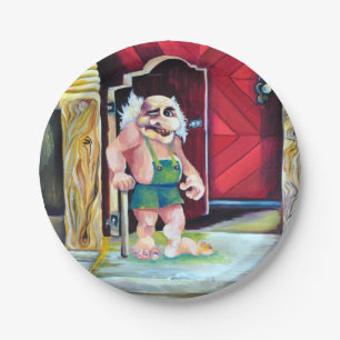 Scandinavian Troll - Equinus Paper Plate