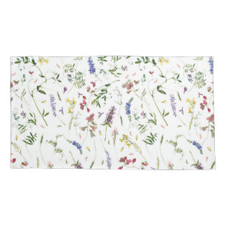 Scandinavian Wildflowers Meadow Pillowcase
