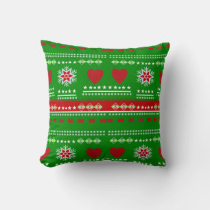 Scandinavian Winter Scene Cushion