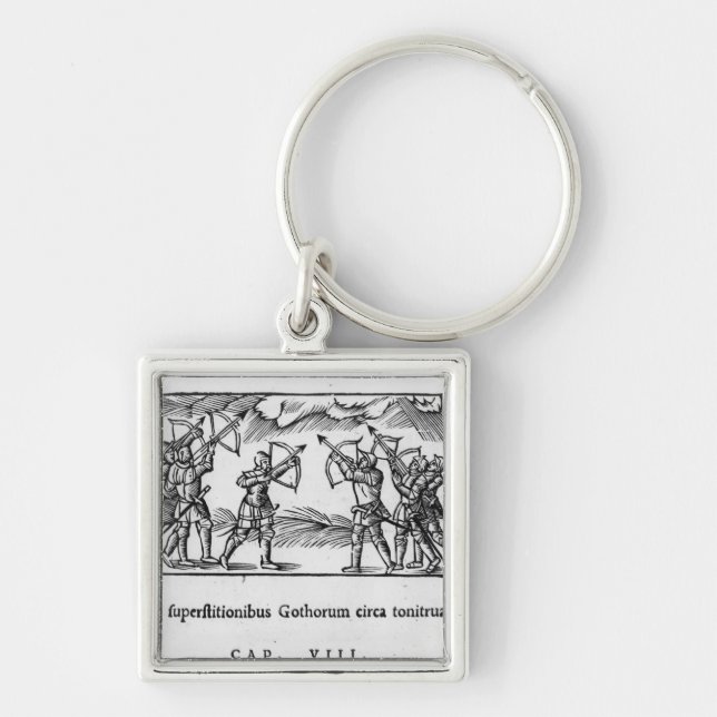 Scandinavians using their arrows key ring (Front)