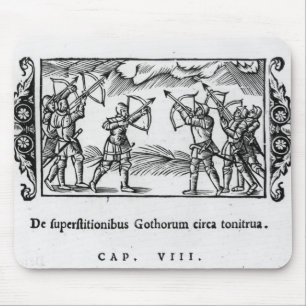 Scandinavians using their arrows mouse pad