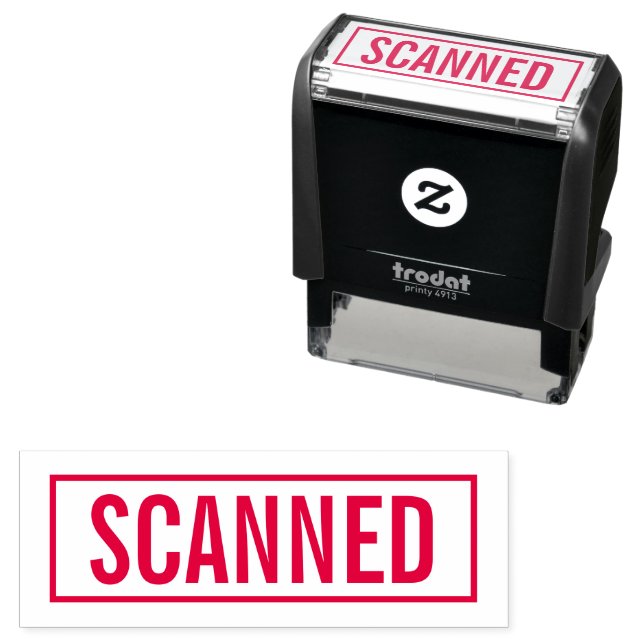 Scanned Self-inking Stamp (In Situ)