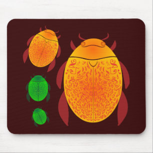 Scarab Beetle Mouse Pad