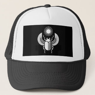 Scarab Beetle Trucker Hat - Ancient Symbol Shop