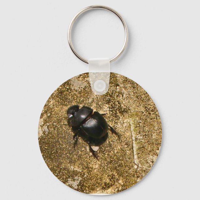 Scarab Beetle walking Key Chain (Front)