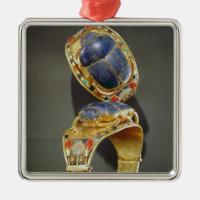 Scarab bracelet, from the Tomb of Tutankhamun