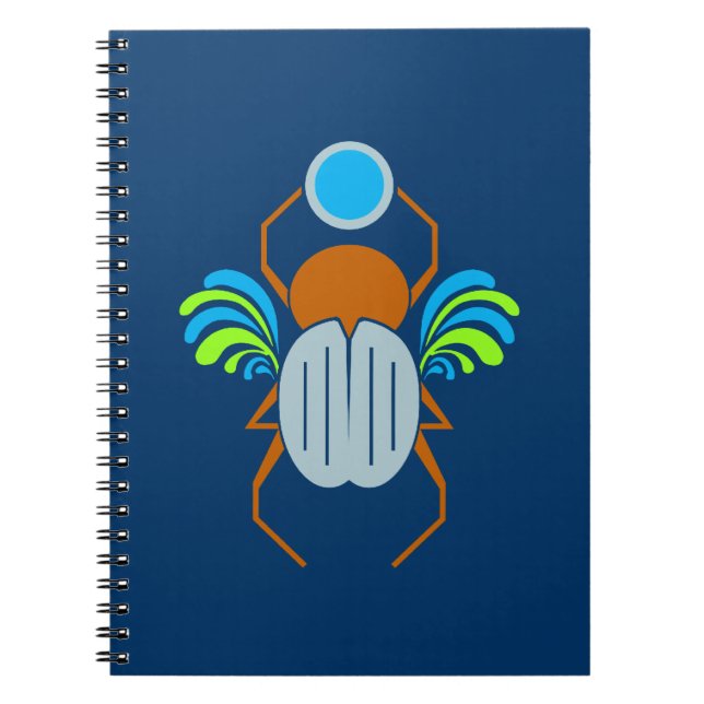 Scarab custom notebook (Front)