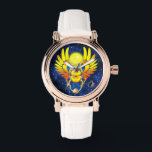 Scarab Wrist Watch<br><div class="desc">The Scarab flies across the sky rolling the sun and pulling the moon. Each day and night the ancient spirit traverses the heavens embodying the cycle of life and death. Embrace the wisdom of the ages and transform your soul when you acquire this product with its iconic symbol of ancient...</div>