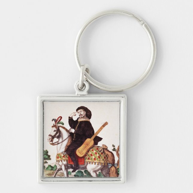 Scaramouche on Horseback Key Ring (Front)