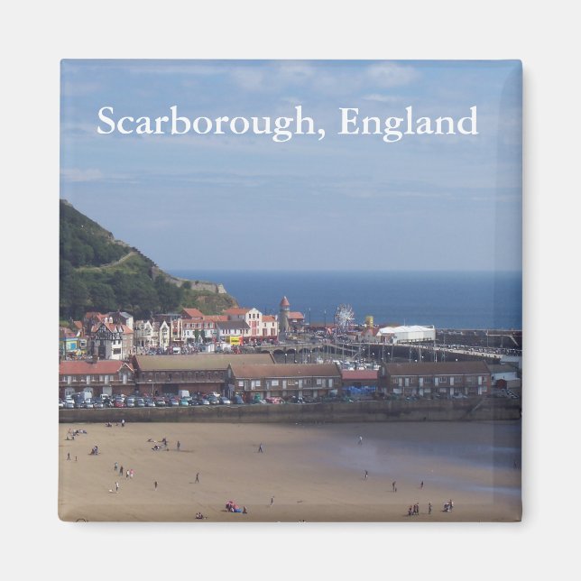 Scarborough beach magnet (Front)