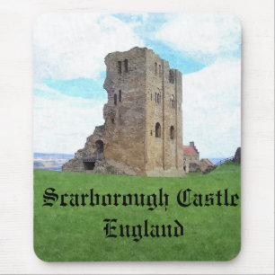 Scarborough Castle England mousemat