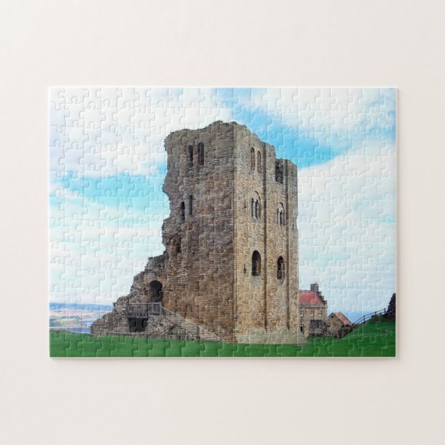 Scarborough Castle. Jigsaw Puzzle (Horizontal)
