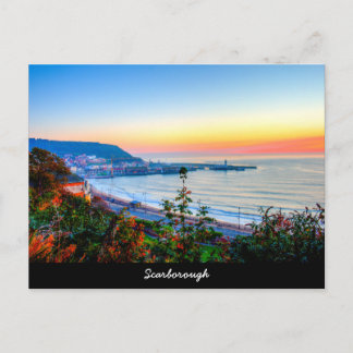 Scarborough Coastline Postcard