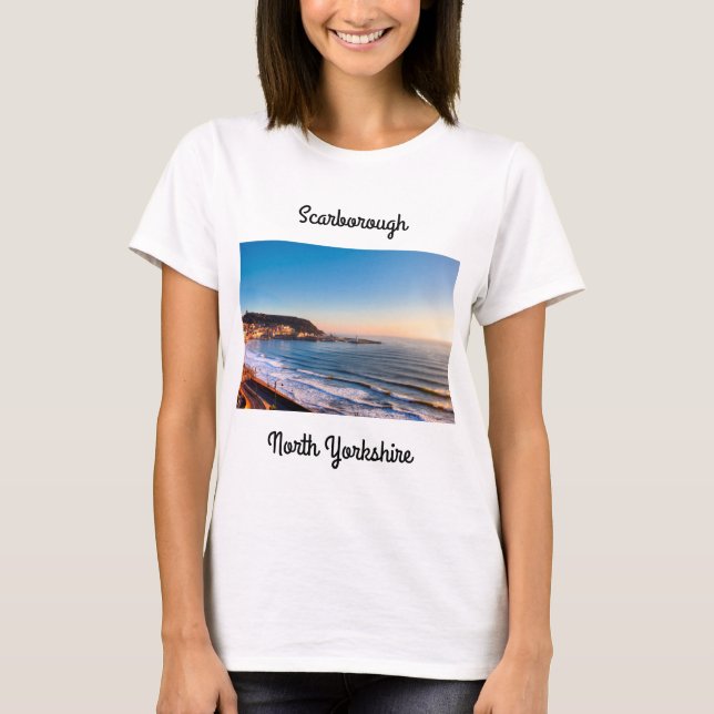 Scarborough Coastline T-Shirt (Front)