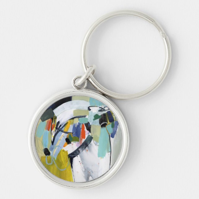 Scarborough Fair - Abstract Key Ring (Front)