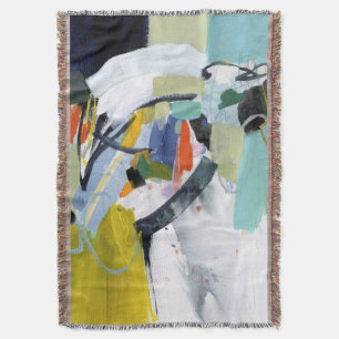 Scarborough Fair - Abstract Throw Blanket