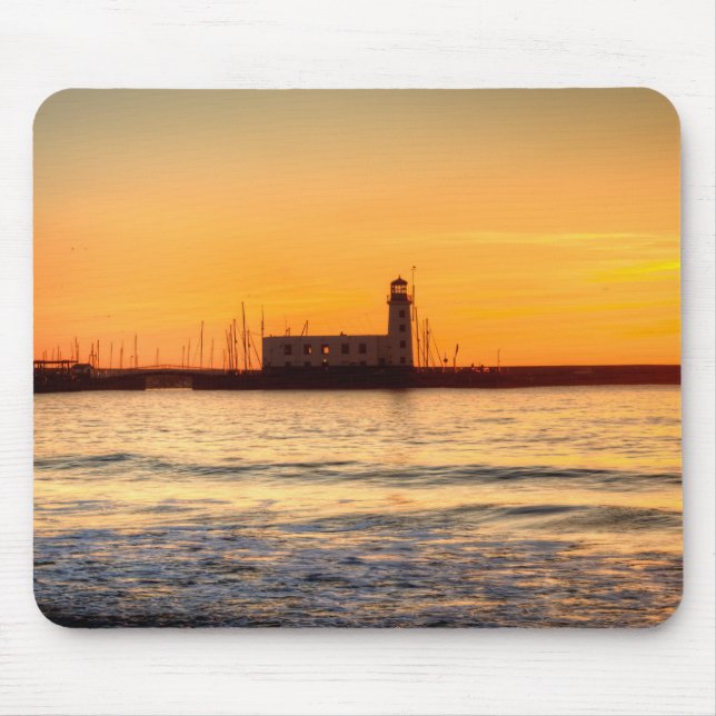 Scarborough Lighthouse Mouse Pad (Front)