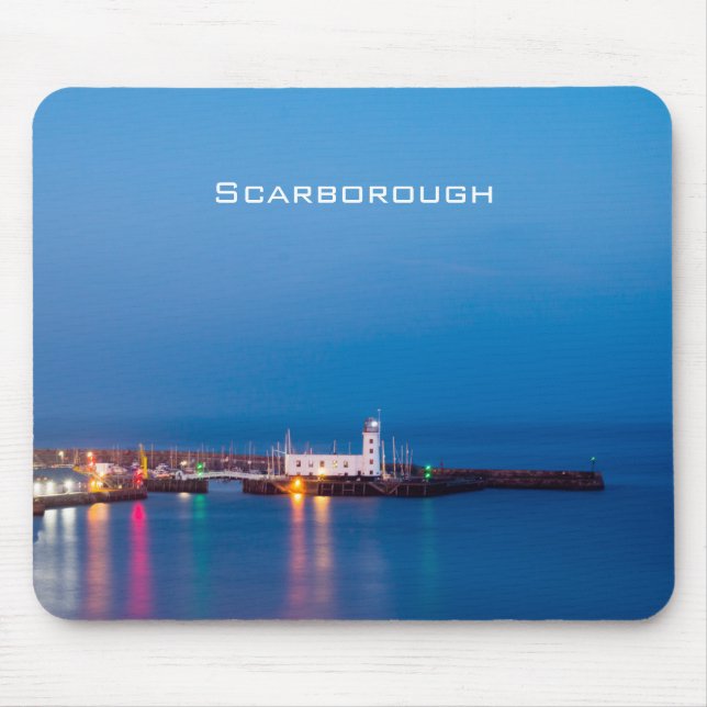 Scarborough Lighthouse Mouse Pad (Front)