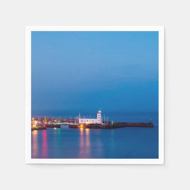 Scarborough Lighthouse Napkin (Front)