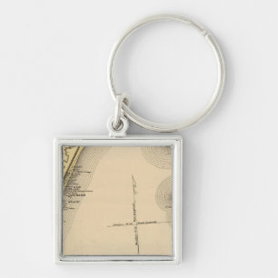 Scarborough, Old Orchard, Saco, Biddeford Key Ring