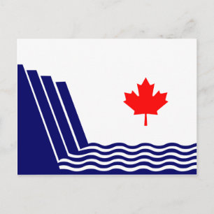 Scarborough, Ontario flag Postcard