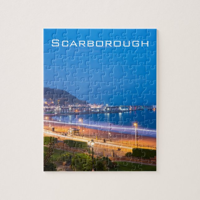 Scarborough South Sands Jigsaw Puzzle (Vertical)