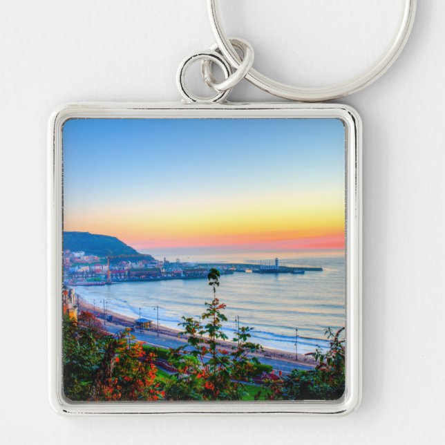 Scarborough Sunrise Key Ring (Front)