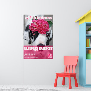 Scare Them with Kindness Poster